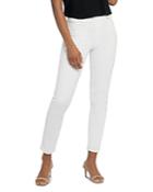 Nic+zoe Zoe Skinny Jeans In Paper White