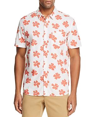 Banks Dady Floral-print Short-sleeve Regular Fit Shirt
