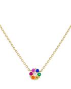 Adinas Jewels Flower Pendant Necklace, 17