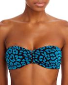 Solid & Striped The Tati Leopard Print Bikini Top