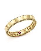 Roberto Coin 18k Yellow Gold Symphony Braided-edge Ring