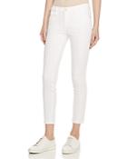 Frame Le Color Crop Jeans In Blanc