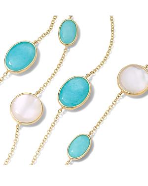 Ippolita 18k Yellow Gold Rock Candy Multi Stone Statement Necklace, 37.5
