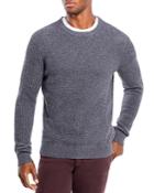 Michael Kors Textured Knit Regular Fit Crewneck Sweater