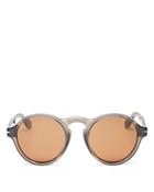 Givenchy Round Keyhole Acetate Sunglasses