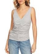 1.state Ruched V-neck Tank