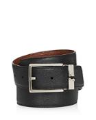 Salvatore Ferragamo Men's Reversible Square Buckle Leather Belt