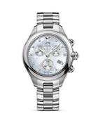 Ebel Onde Stainless Steel Chronograph With Diamonds, 36mm