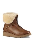 Ugg Caleigh Leather And Sheepskin Booties