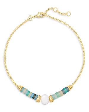 Kendra Scott Lila Cultured Freshwater Pearl And Bead Ankle Bracelet