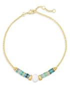 Kendra Scott Lila Cultured Freshwater Pearl And Bead Ankle Bracelet