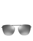 Oliver Peoples Ziane Mirrored Sunglasses, 61mm