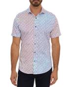 Robert Graham Stick Figure Classic Fit Short Sleeve Shirt