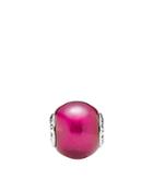 Pandora Charm - Sterling Silver & Synthetic Ruby Passion, Essence Collection
