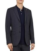 Ted Baker Groove Mini-check Slim Fit Jacket