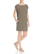 Eileen Fisher Petites Square Neck Dress