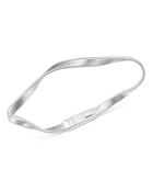 Marco Bicego 18k White Gold Marrakech Wavy Bracelet