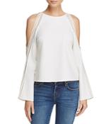 Ramy Brook Tracey Cold-shoulder Top