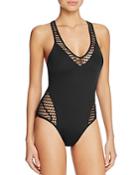 Kenneth Cole Love T Back One Piece Swimsuit