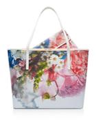 Ted Baker Floryia Focus Bouquet Crosshatch Tote