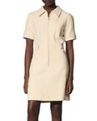 Sandro Sabine Double S Jacquard Dress