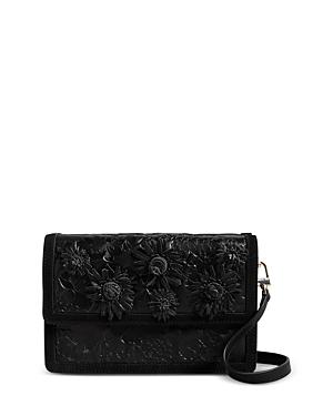 Ted Baker Florsea Debossed Leather Shoulder Bag