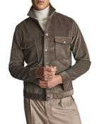 Reiss Maddis Heavy Corduroy Shirt Jacket