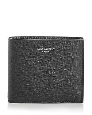 Saint Laurent East West Leather Bi Fold Wallet