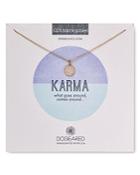 Dogeared Karma Druzy Bezel Necklace, 16 - 100% Bloomingdale's Exclusive