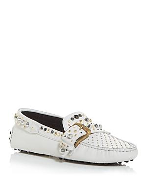 Tod's Women's Gommini Embellished Drivers
