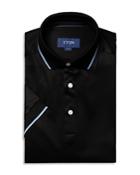Eton Contemporary Fit Short Sleeve Jersey Polo