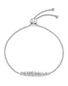 Diamond Cluster Bolo Bracelet In 14k White Gold, .50 Ct. T.w. - 100% Exclusive