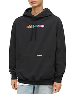 Allsaints Gamer Logo Pullover Hoodie