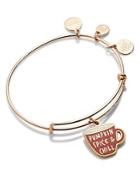 Alex And Ani Pumpkin Spice And Chill Expandable Charm Bracelet