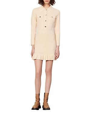 Sandro Longoria Ruffled Mini Skirt