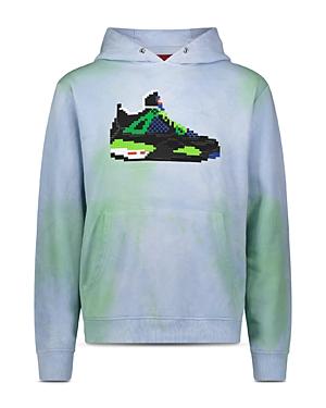 8-bit By Mostly Heard Rarely Seen Sneaker Graphic Tie-dye Hoodie