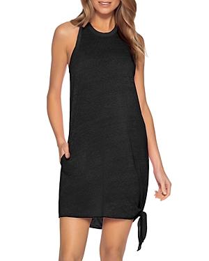 Becca By Rebecca Virtue Burnout Sleeveless Cover Up Dress