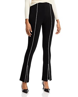Cinq A Sept Nico Rhinestone Trim Pants