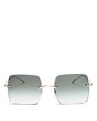 Oliver Peoples Women's Oishe Rimless Square Sunglasses, 57mm