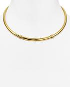 Tory Burch Wrapped Horn Collar Necklace