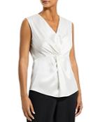 Theory Twist Front Top