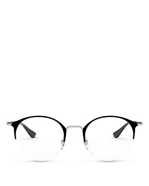 Ray-ban Unisex Round Optical Frames, 48mm