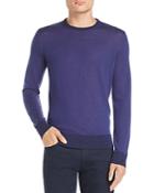 Theory Rothley Color-block Merino Wool Creweneck Sweater