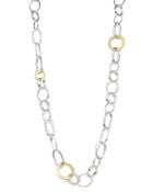 Ippolita Sterling Silver & 18k Yellow Gold Chimera Long Chain Necklace, 42.5