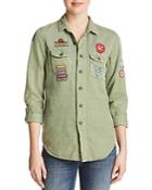 Mother The Scout Embroidered Patch Shirt