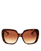 Tory Burch Oversized Square Sunglasses, 57mm