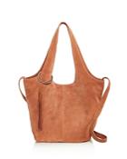 Elizabeth And James Finley Small Suede Tote