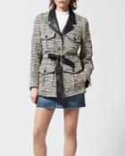 The Kooples Capraia Tweed Blazer Jacket