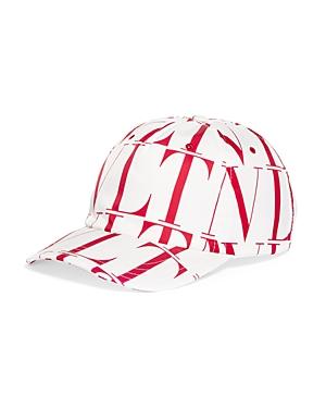 Valentino Garavani Logo Print Baseball Cap