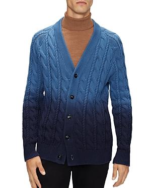 Ted Baker Edenee Cotton Ombre Cable Knit Cardigan